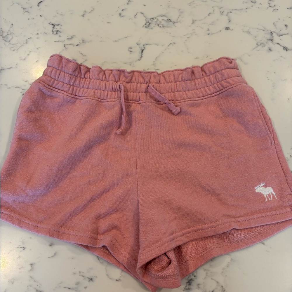 Abercrombie pink kids shorts | size 11/12 |